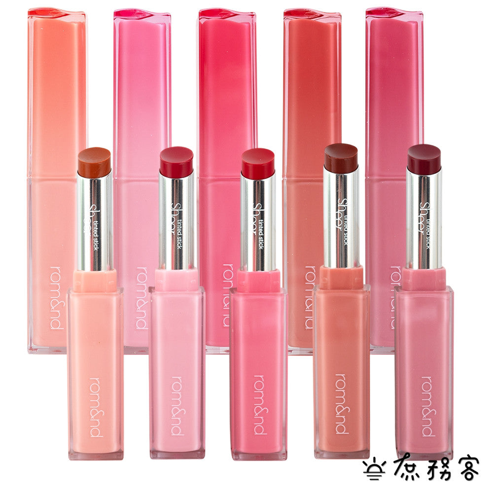 rom&nd 細管唇膏 水光唇膏 唇釉 唇膏 唇彩 果凍唇膏 水波唇膏 潤唇膏 護唇膏 韓國 庶務客